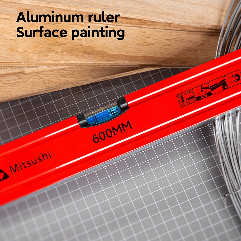 Mitsushi Torpedo Level 6 Size Magnetic Base Horizontal Measuring Ruler ...