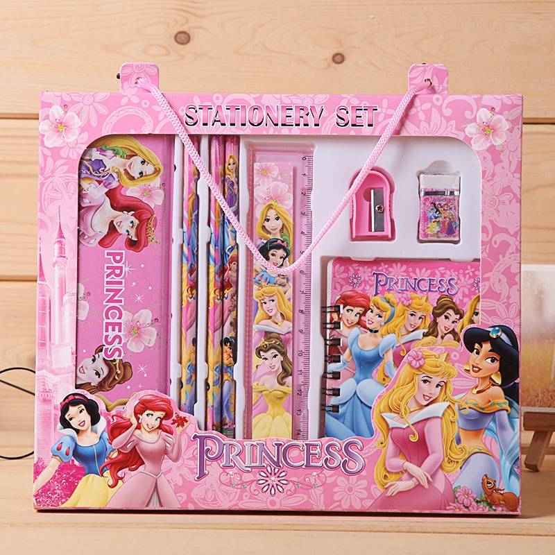 Anmei Figure Spiderman Stationery Set Frozen Elsa Children's Cartoon ...