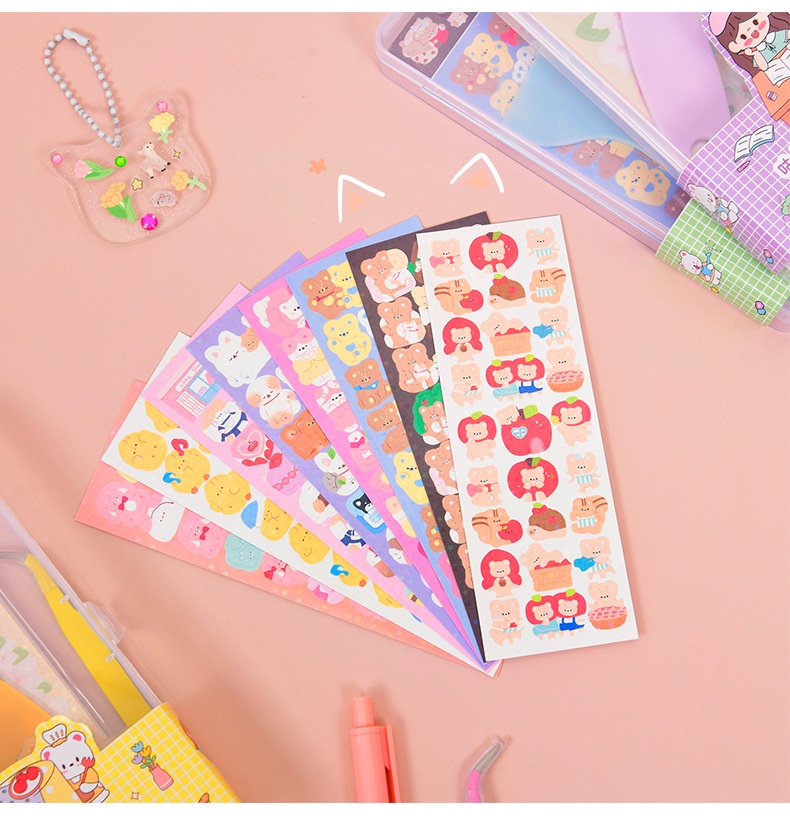 Stock- Guka Cuckoo Card DIY Goo Card Pendant Decorative Keychain DIY ...