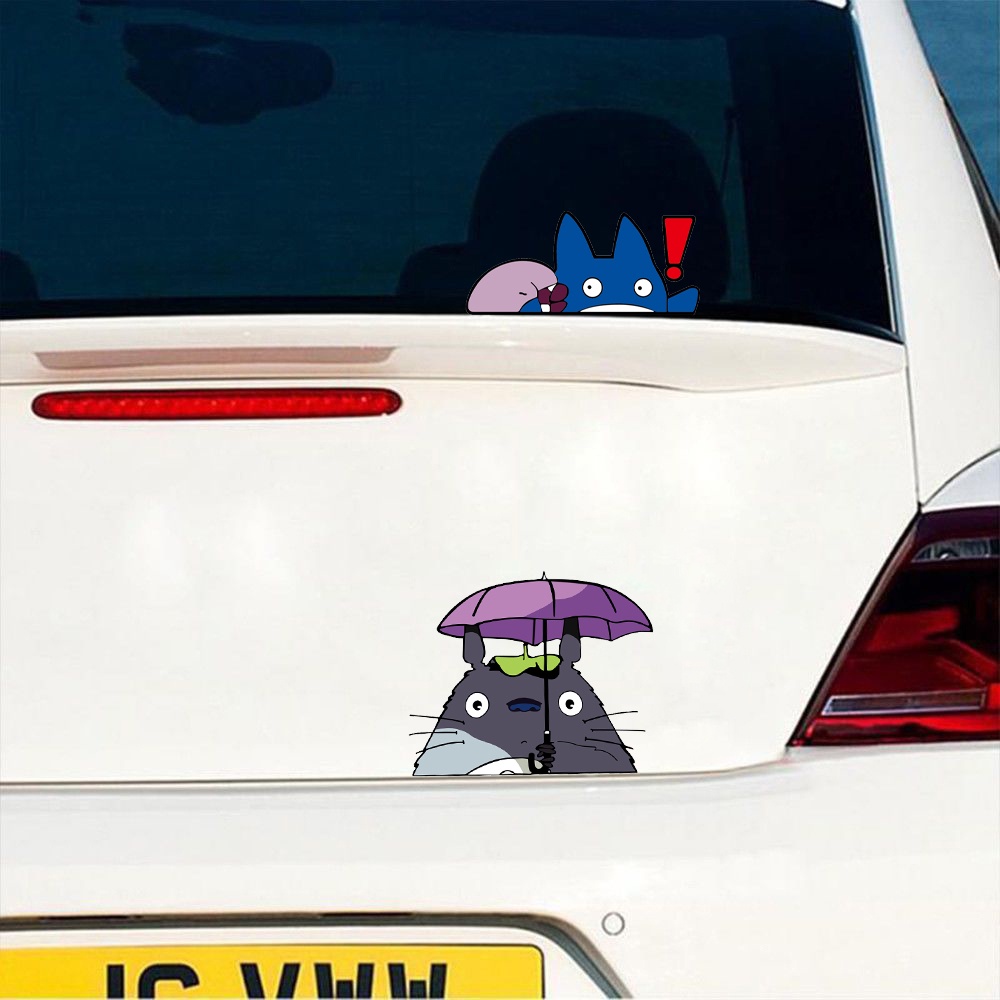My Neighbor Totoro Cute Japanese Animation Cartoon Motorcycle Body ...