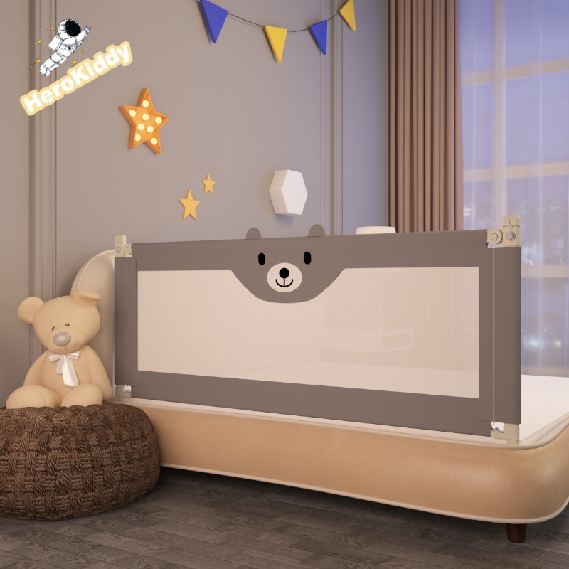 Bed Rails For Baby Anti-fall Baby Bed Fence Bed Rail Guard Vertical ...