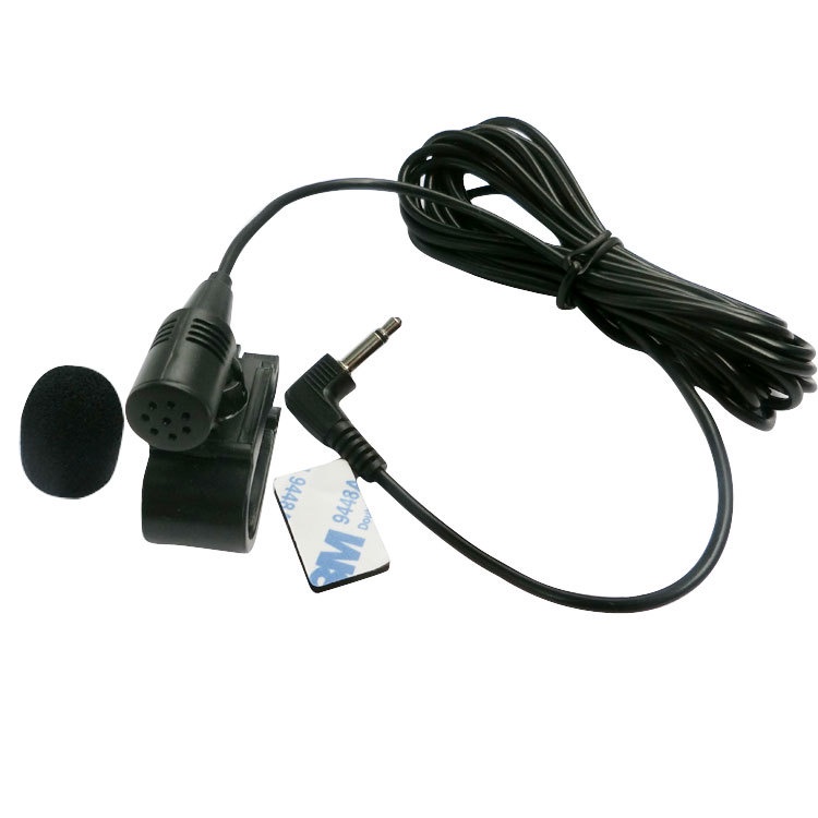 Car Android Radio Player Microphone 3.5mm Clip Jack Plug Mic Stereo ...