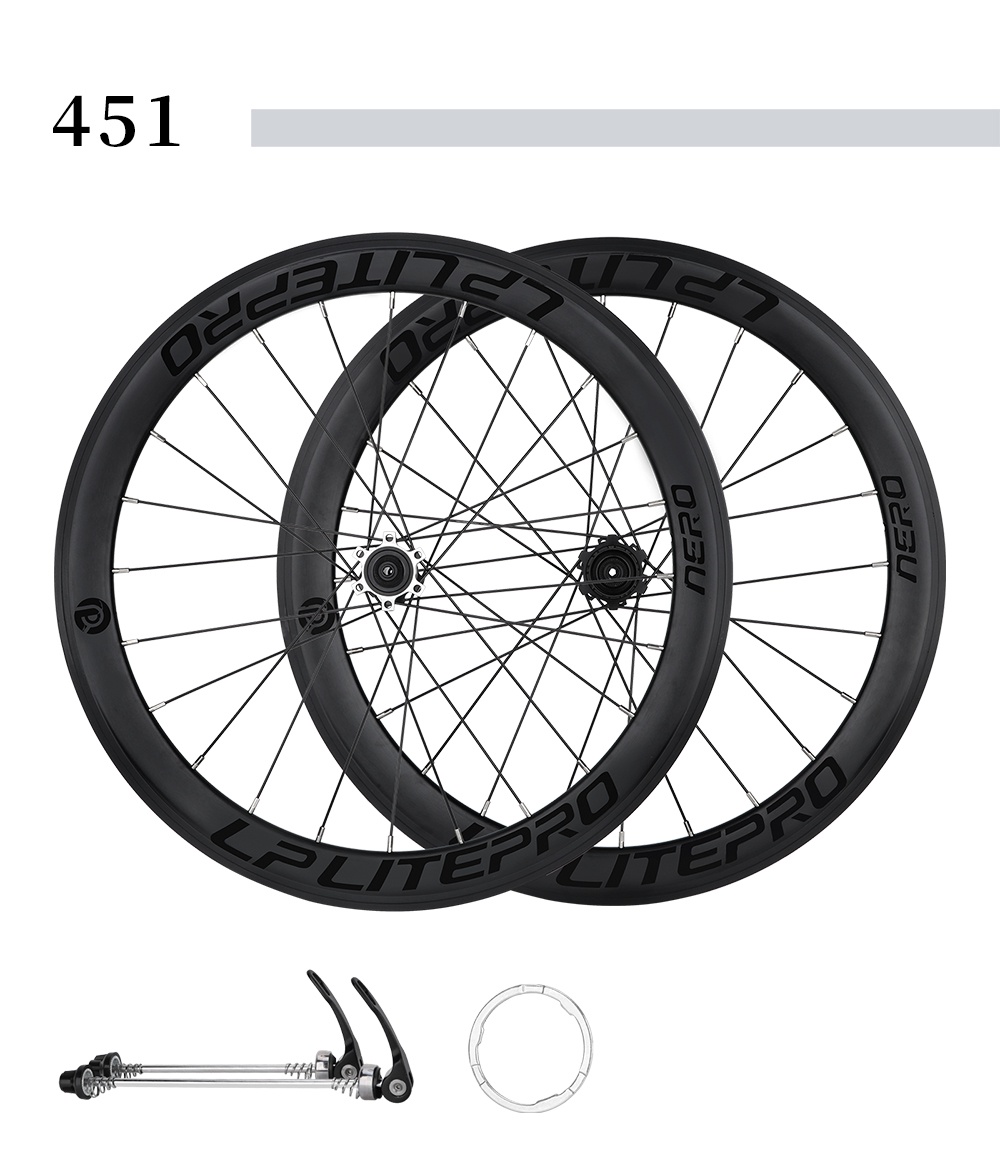 Lp Litepro Aero Ultra Light Wheels 40mm Rim For Folding Bicycle 20 Inch ...