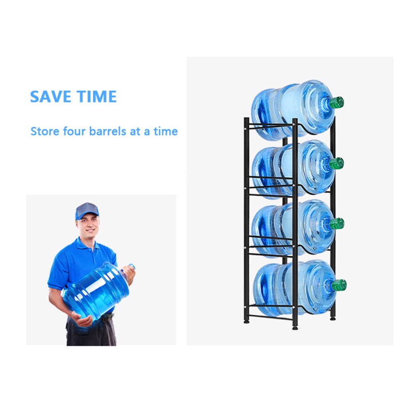 3/4/5 Layer Mineral Water Dispenser Rack Stand Water Container Gallon ...