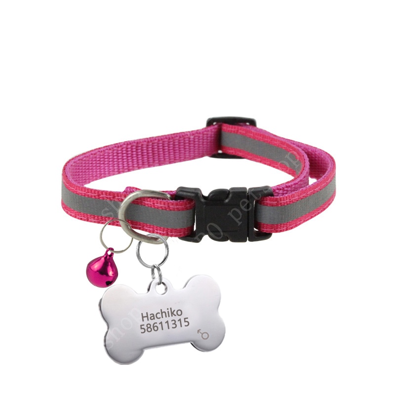 Personalized dog tag Stainless Steel Name Engraved ID Tags Pet ...