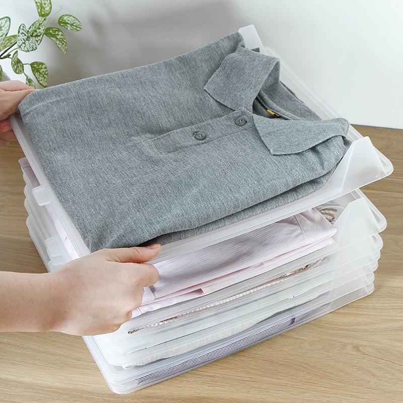A33 Clothes Folder T Shirt Quick Folding Board Clothing Divider Lazy ...