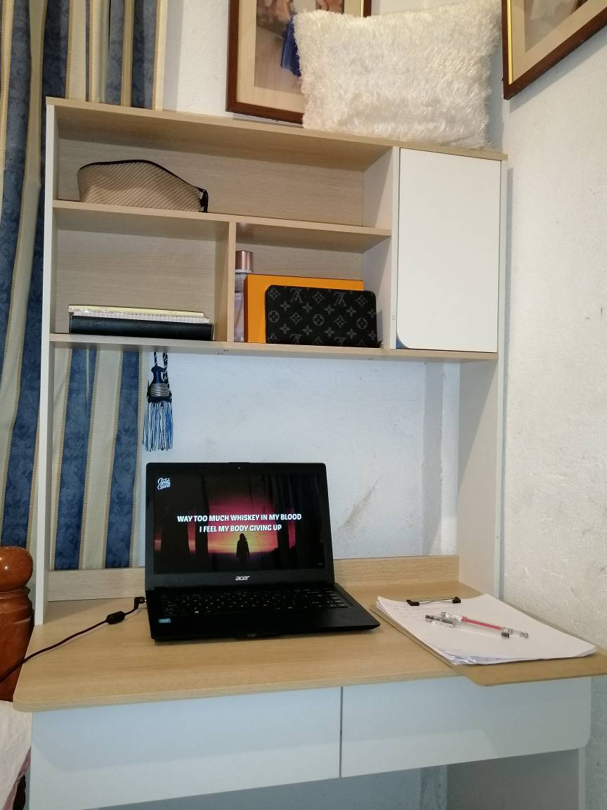 Desktop Computer Desk Study Table Home Bedroom Desk Desk With Drawer ...