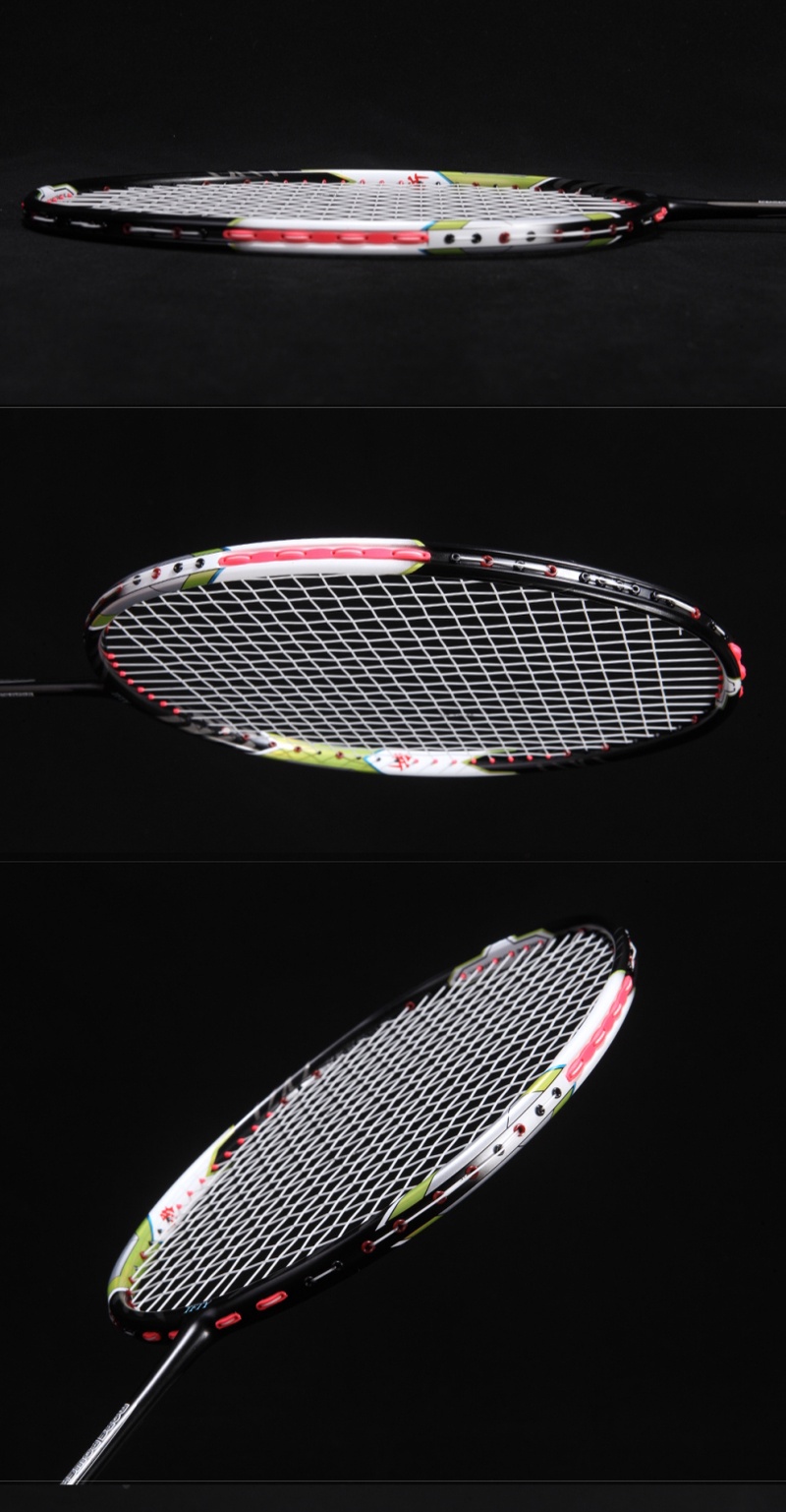 Alpsport Zy Series Badminton Racket Max 35 Lbs Violent Attack Full ...