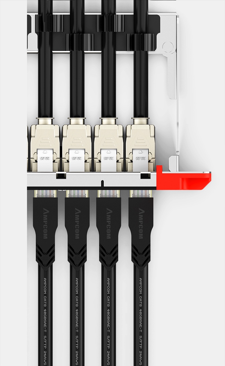 1,5m CAT7 Patch Cable S/FTP RJ45 Black White Premium Nylon Look Ethernet Lan Network Cable