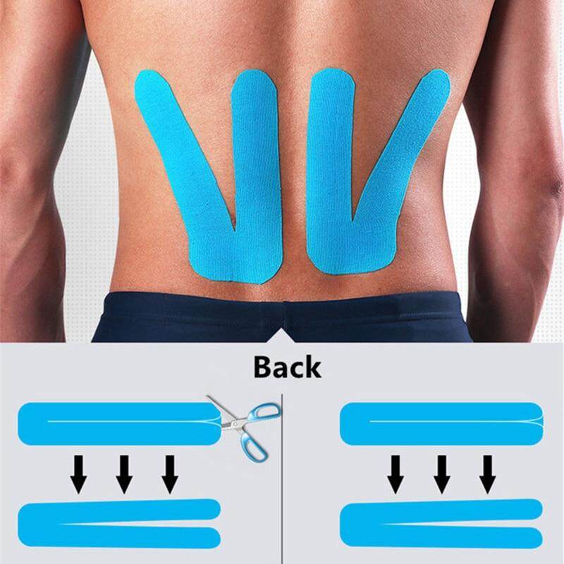 Kinesiology Tape Muscle Sticker Elastic Fitness Bandage Tape Stretched ...