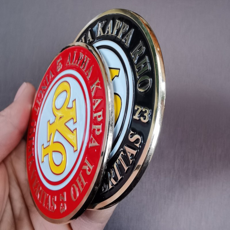 3 Inches Solid AKP RHO Car Emblem with Good Adhesive | Shopee Philippines