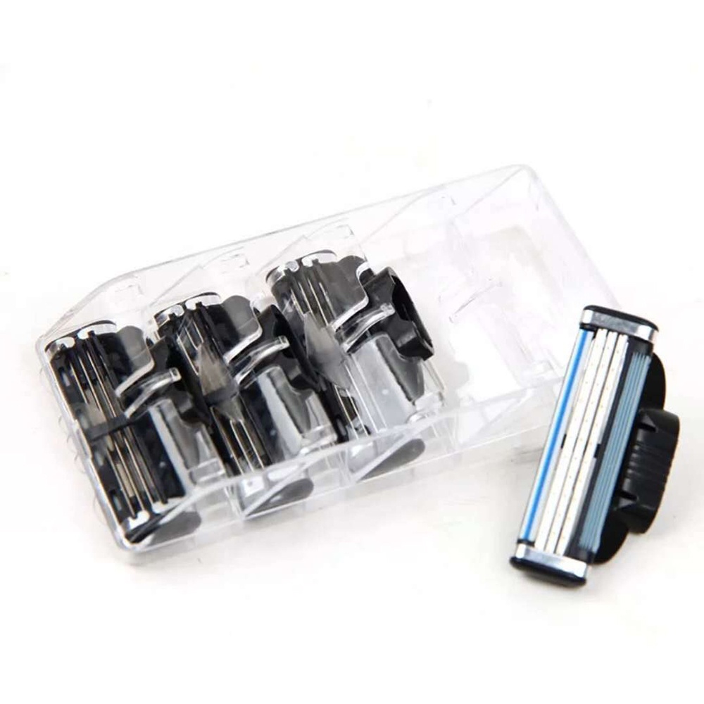 8pcs Mache 3 Shaving Razor Blades for Man Blades+1 Razor Handle ...