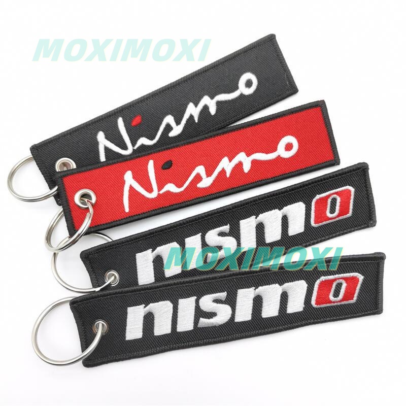 #HKS STI TRD SPARCO Racing Key Ring Embroidery Keychain Luggage Tag for ...