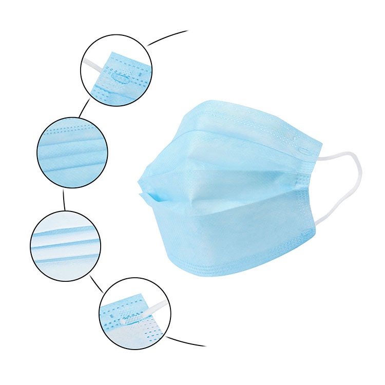 Crosspoint Disposable FaceMask 50pcs / pack | Shopee Philippines