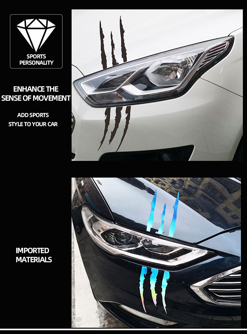 Car Sticker Safety Warning Mark Exterior Accessories Driving Warning ...