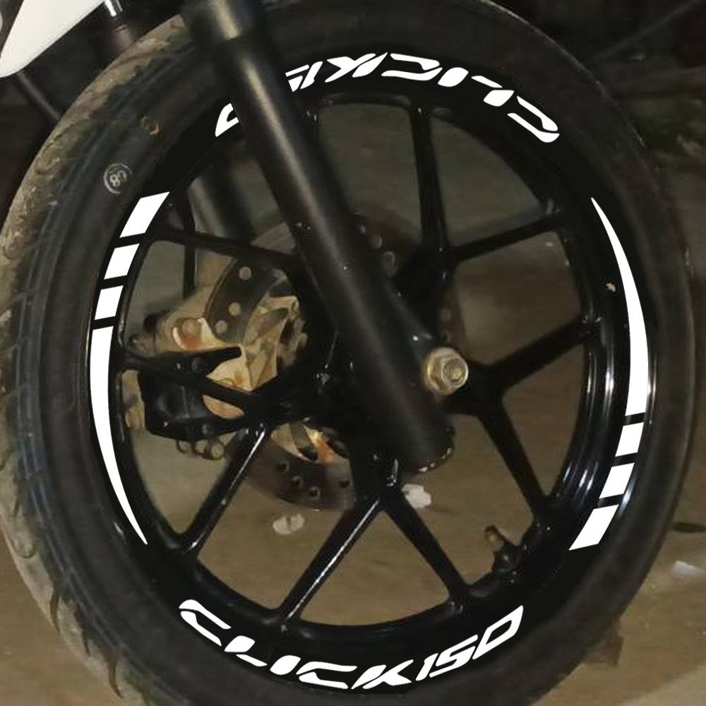 HONDA CLICK Wheel Mags Sticker Motorcycle Decals Reflective Mags Tape ...
