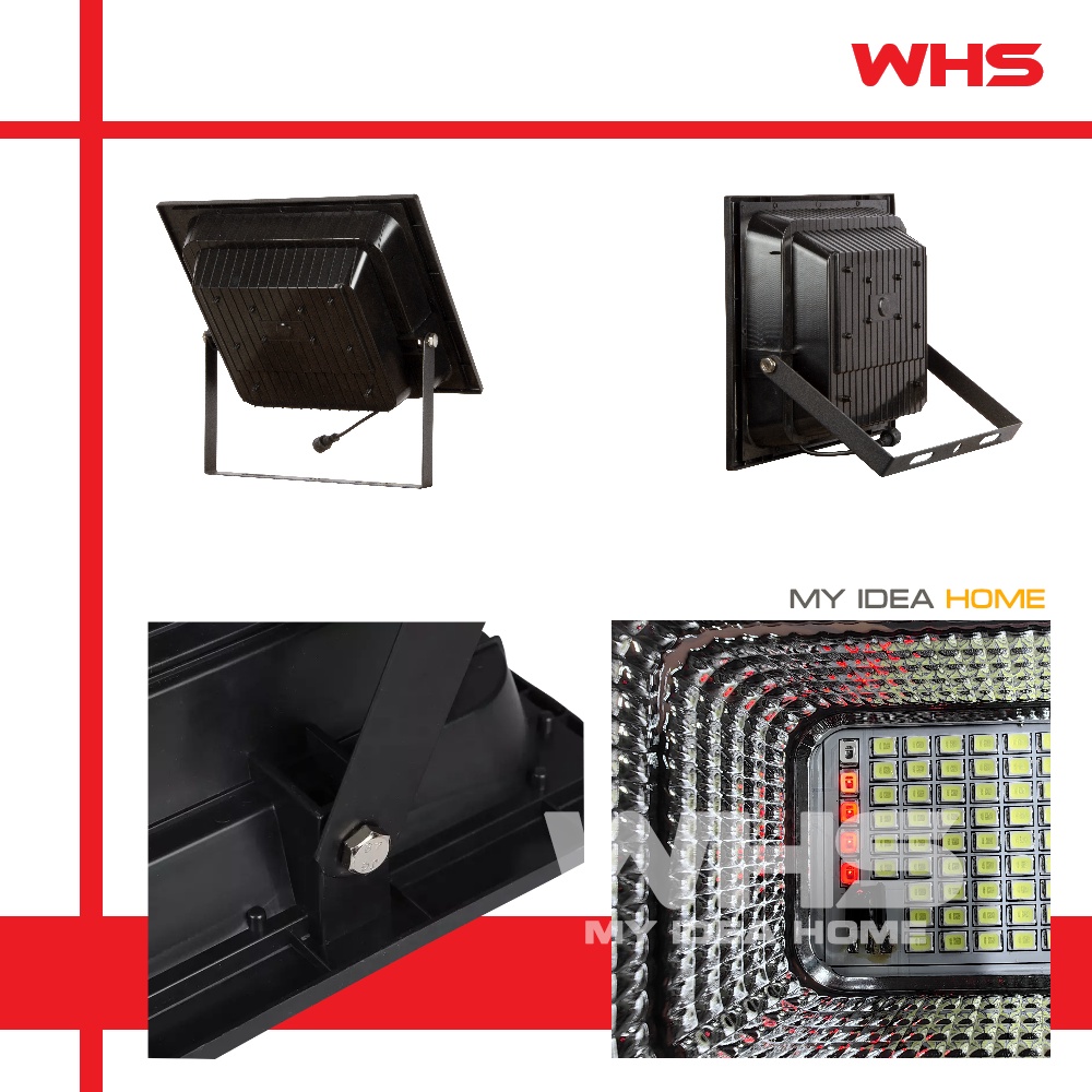 WHS Solar Flood Light 200W 300W 500W Solar Light LED ip67 Outdoor light ...