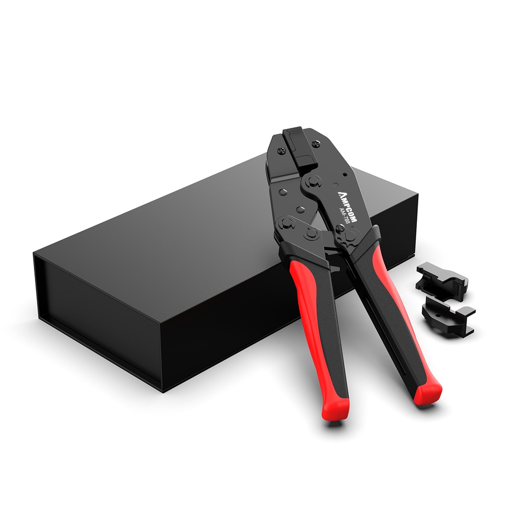 AMPCOM CAT7 Crimper Tool Crimping Plier Network Professional Crimper ...