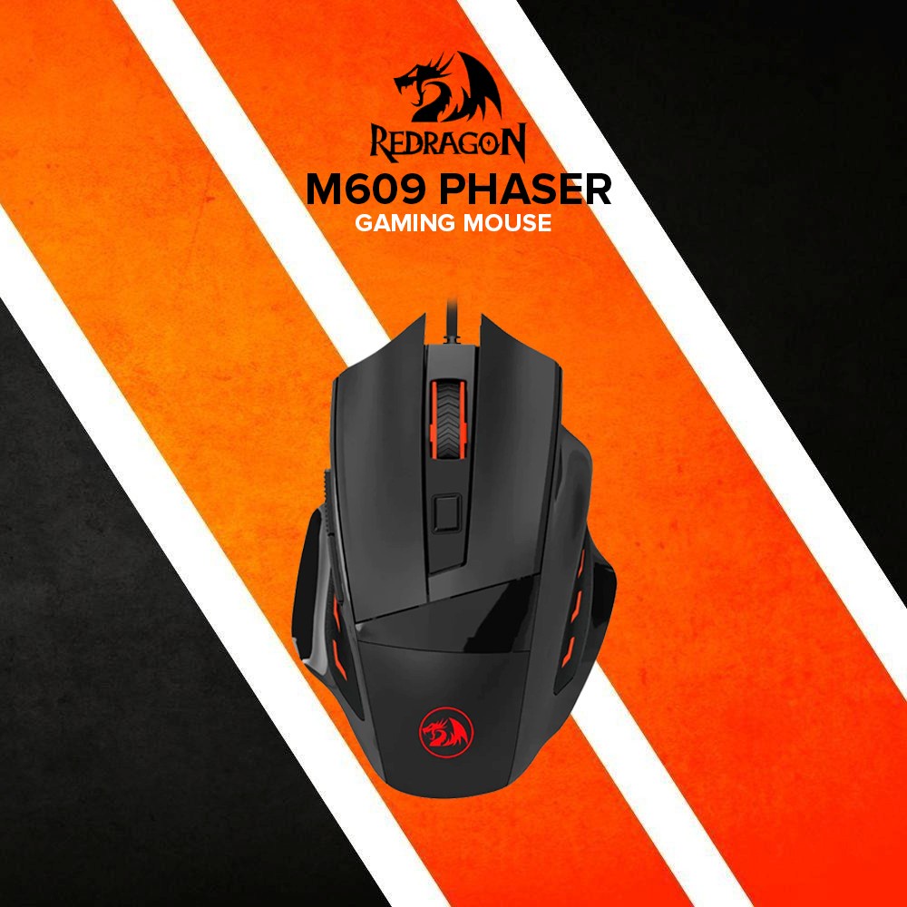 EasyPC | Redragon M609 PHASER Omron Switches 7 Programmable Buttons ...