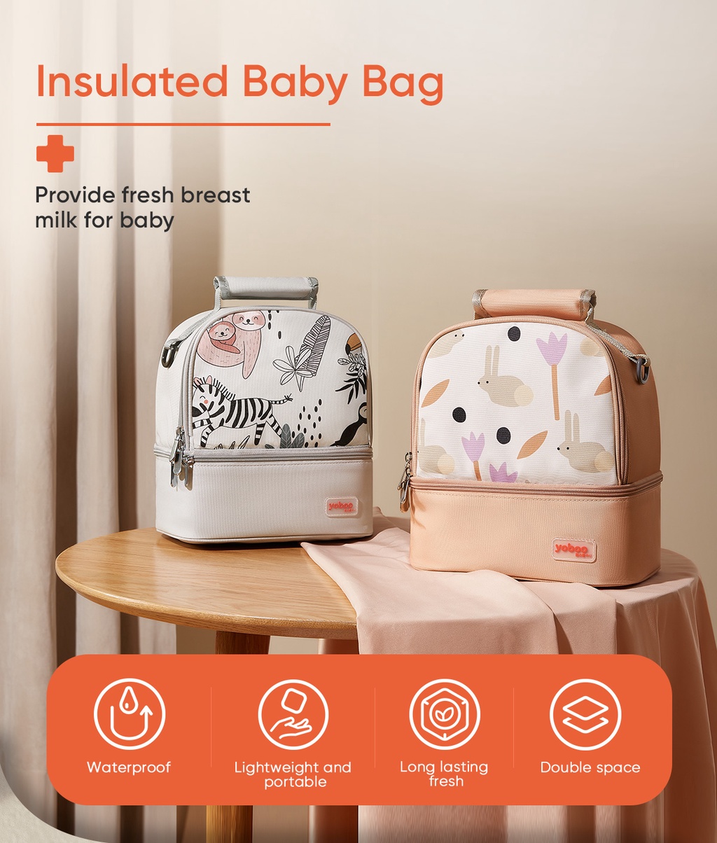 Insulated baby bag best sale