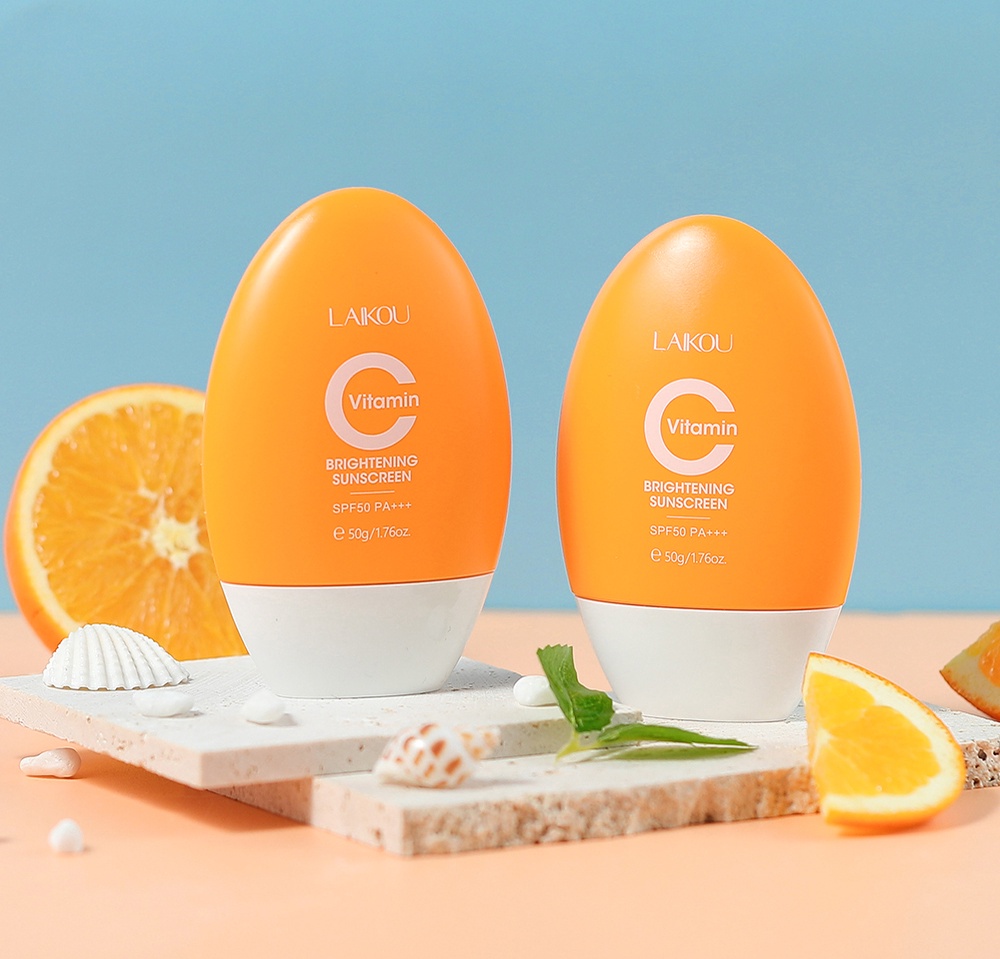 Laikou Vitamin C Sunscreen Brightening Uv Sunblock Spf50 Pa+++ 50G Sg 11134202 23010 G3Heo5Auc1Lve7