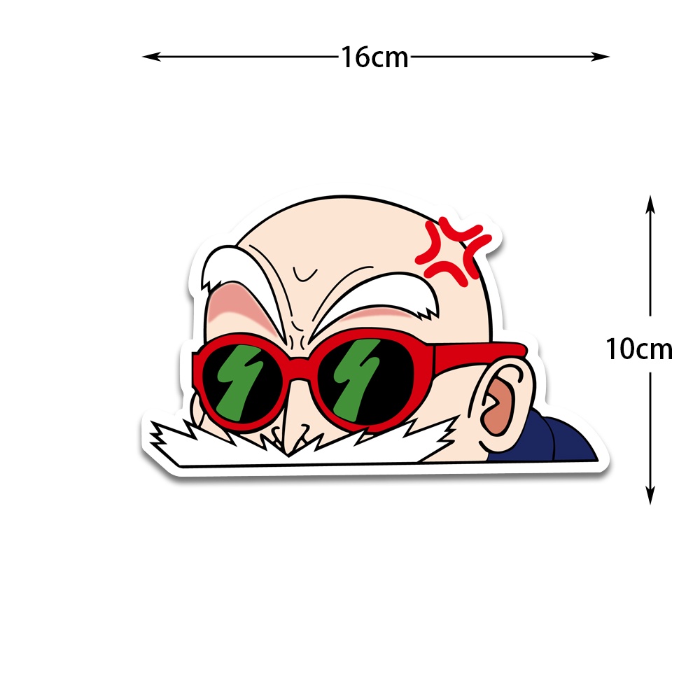 Dragon Ball Master Roshi Getting Angry Kakarotto Make A Face Funny ...