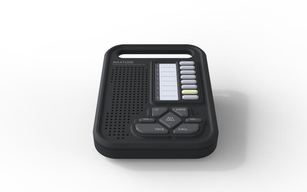 Maxtone Wireless Intercom for Home with Speaker Multi-channel Wireless ...