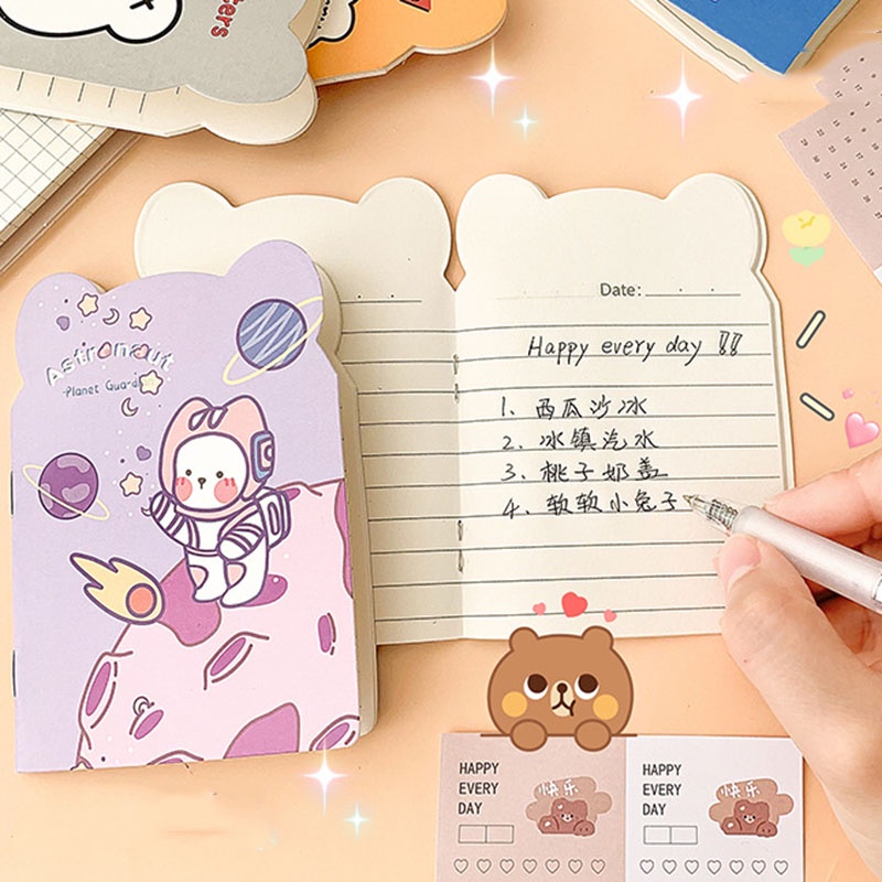 20pcs /Set Cartoon Mini Notepad Cute Portable Diary Book Notebook ...