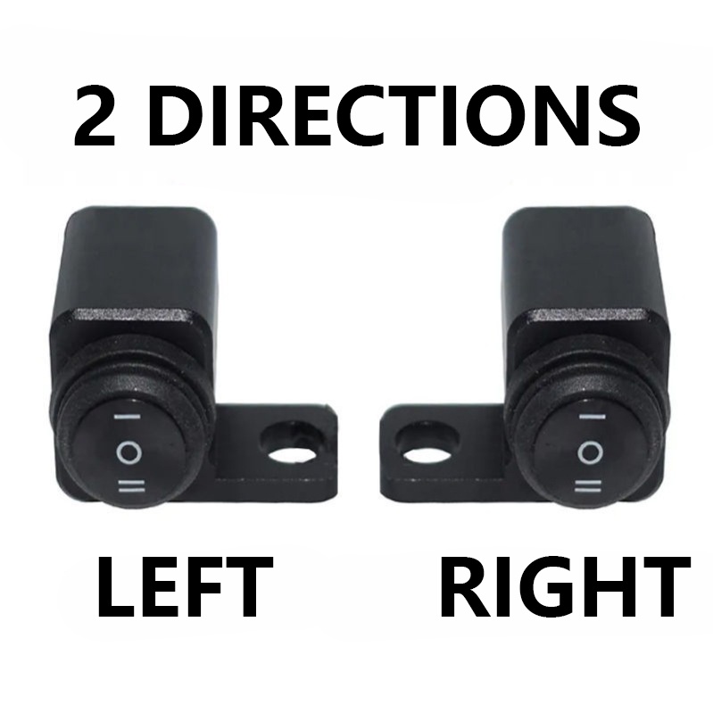 Domino Motorcycle Universal 2 Way 3 Way Motorcycle ATV Light Switch ON ...