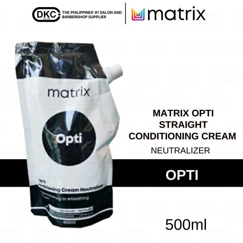 Matrix Opti Straight Rebond Set For Normal Hair (500ml each), Hair ...