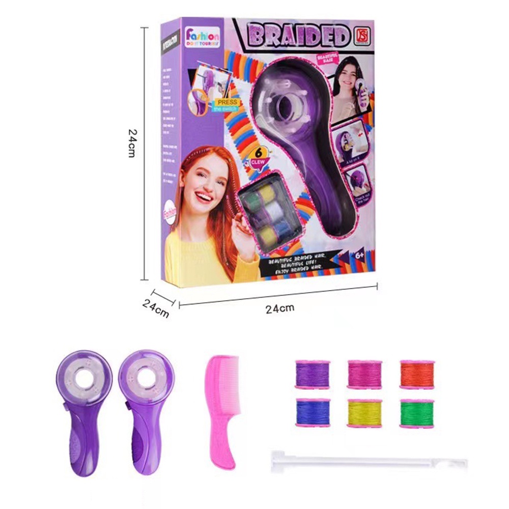 New electric magic hair braider girl hair tie braid artifact children's ...