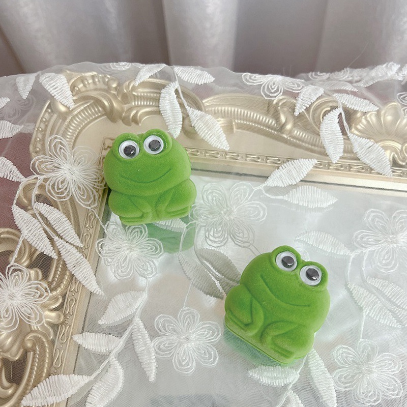 Hot Sale Frog Ring Cute Frog Ring Box Couple Ring Accessories Gift ...