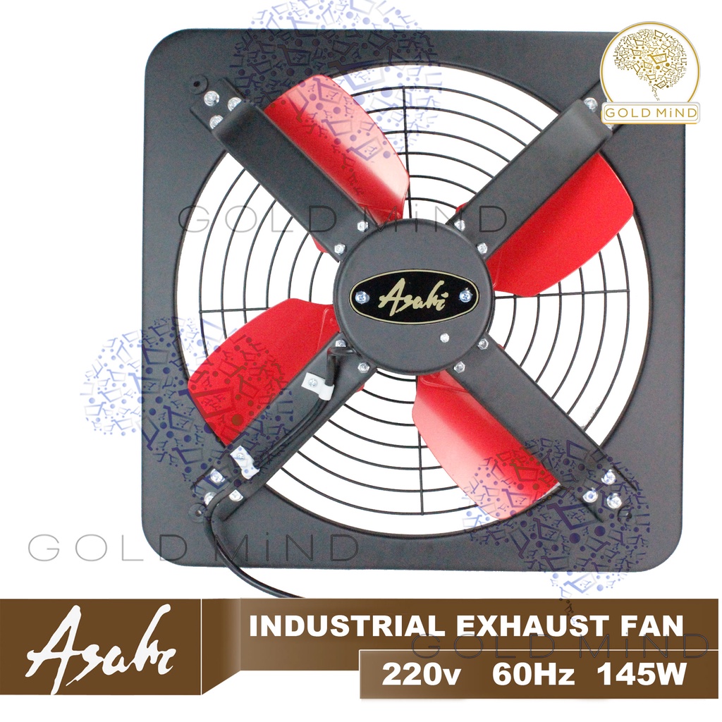 Asahi Industrial Exhaust Fan Auto Shutter 16
