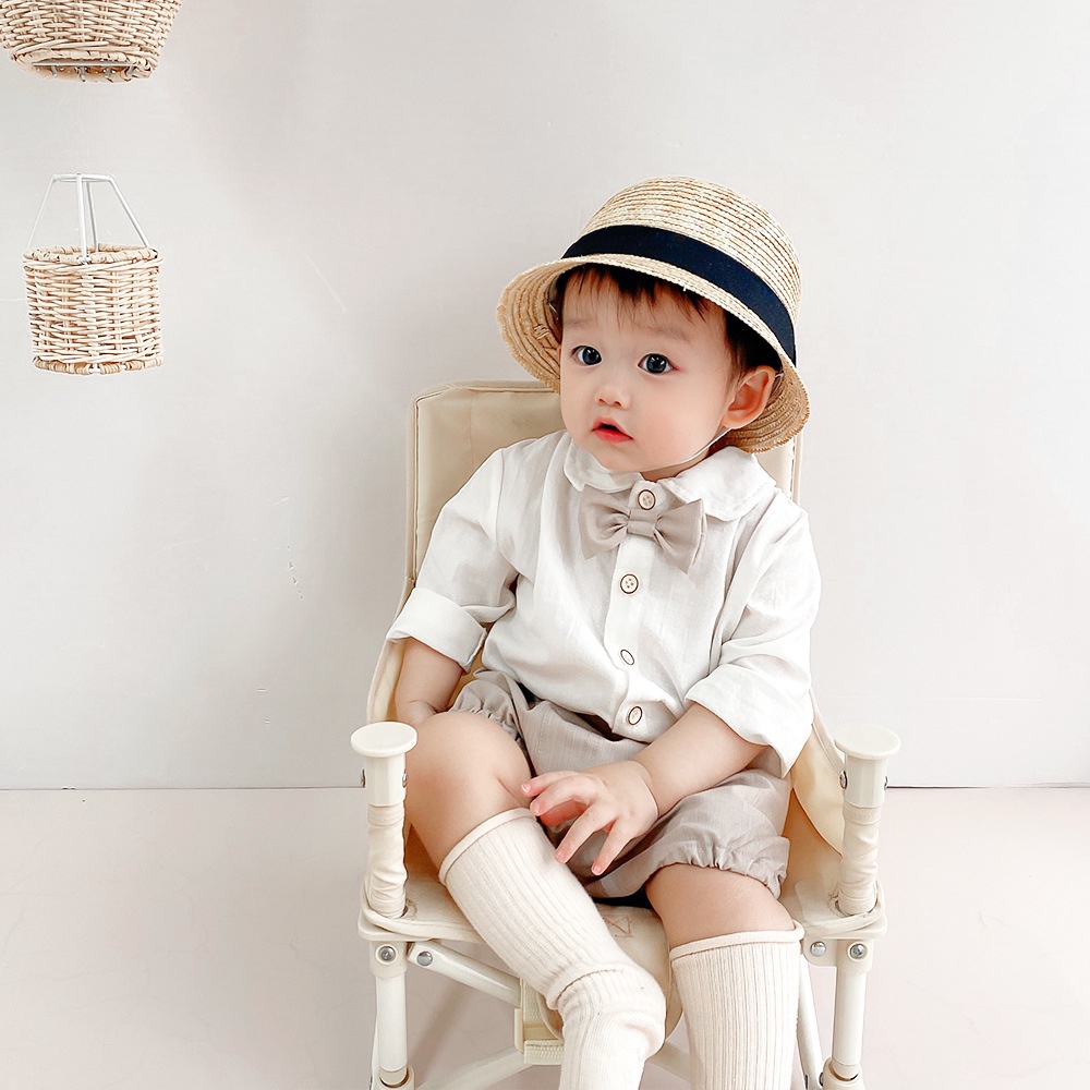 3pcs Set Baby Boy Clothes New Born Baby Clothes Baptismal Baby Boy Set ...
