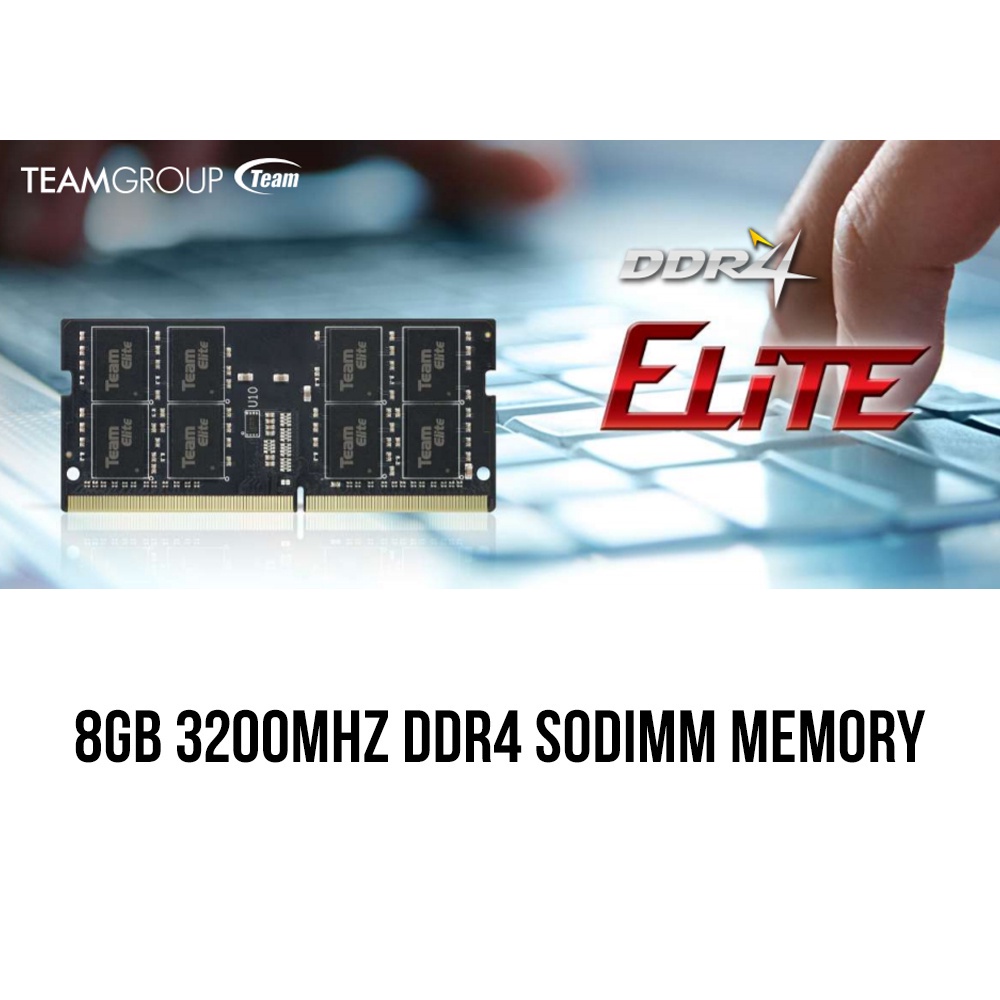 Easy PC Team Elite TED48G3200C22-S01 8GB 3200Mhz Ddr4 Sodimm Memory
