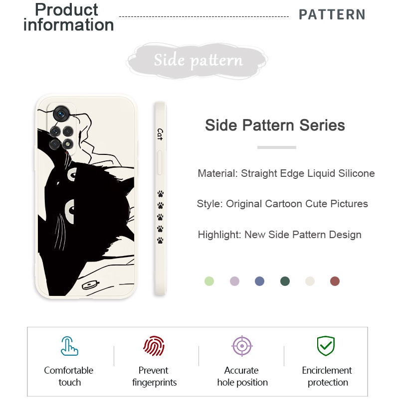 Aggrieved Cat Phone Case For Xiaomi Redmi Note 11 11S 11T Pro Plus + 4G ...