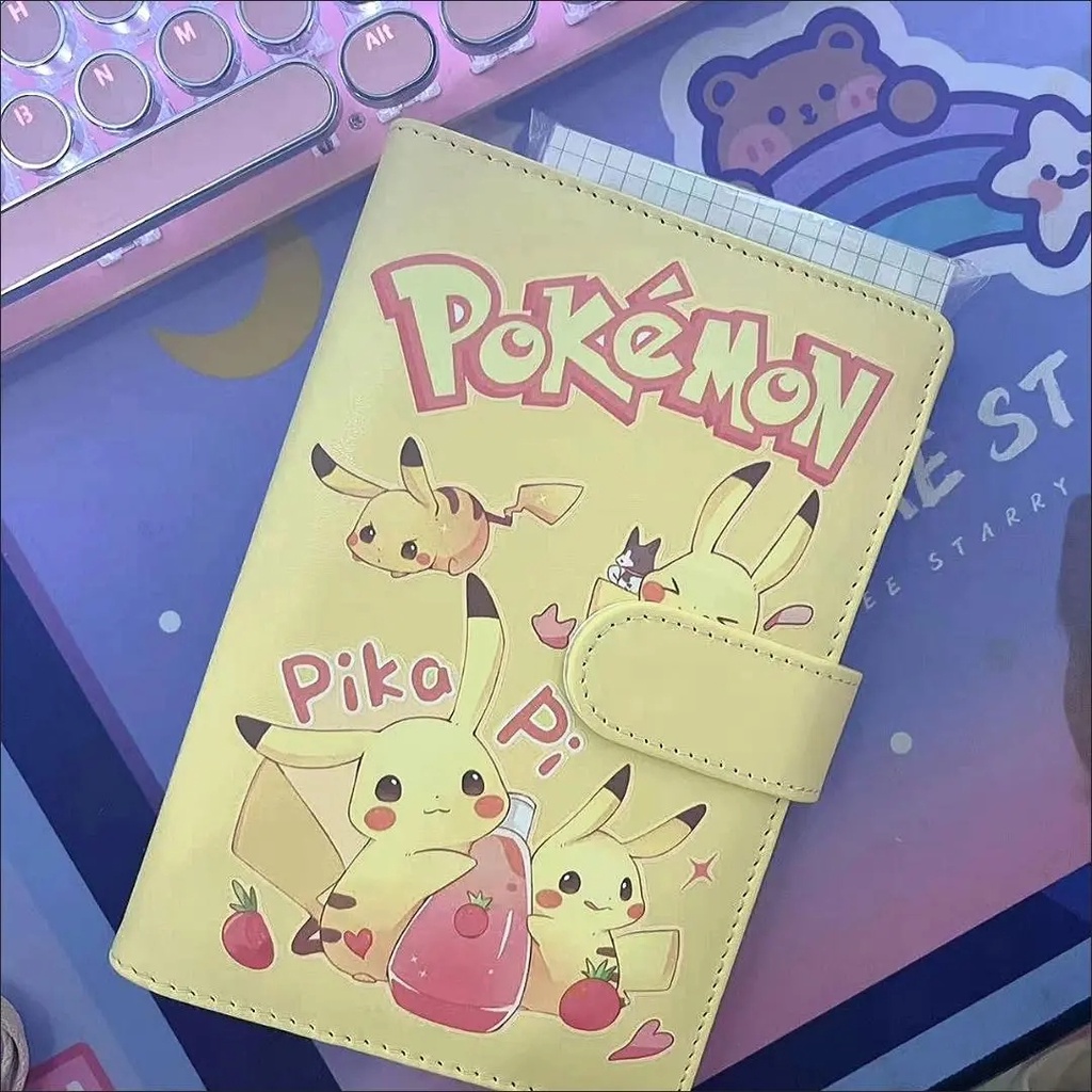 Digimon Pikachu Pokemon Merchandise Notebook Handbook High-Value Niche ...