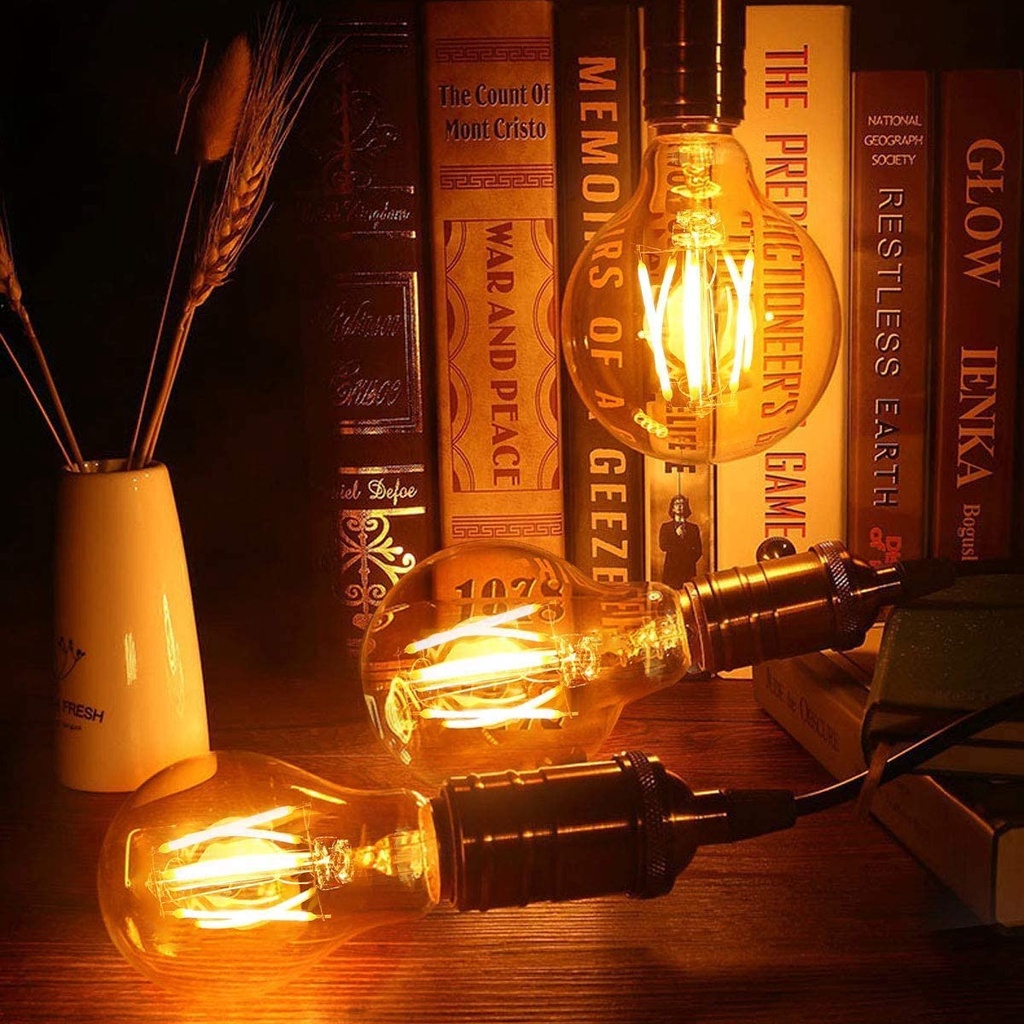 Vitange E12 E14 E27 LED Edison Bulbs 1W 2W 3W 4W 6W 8W LED Filament ...