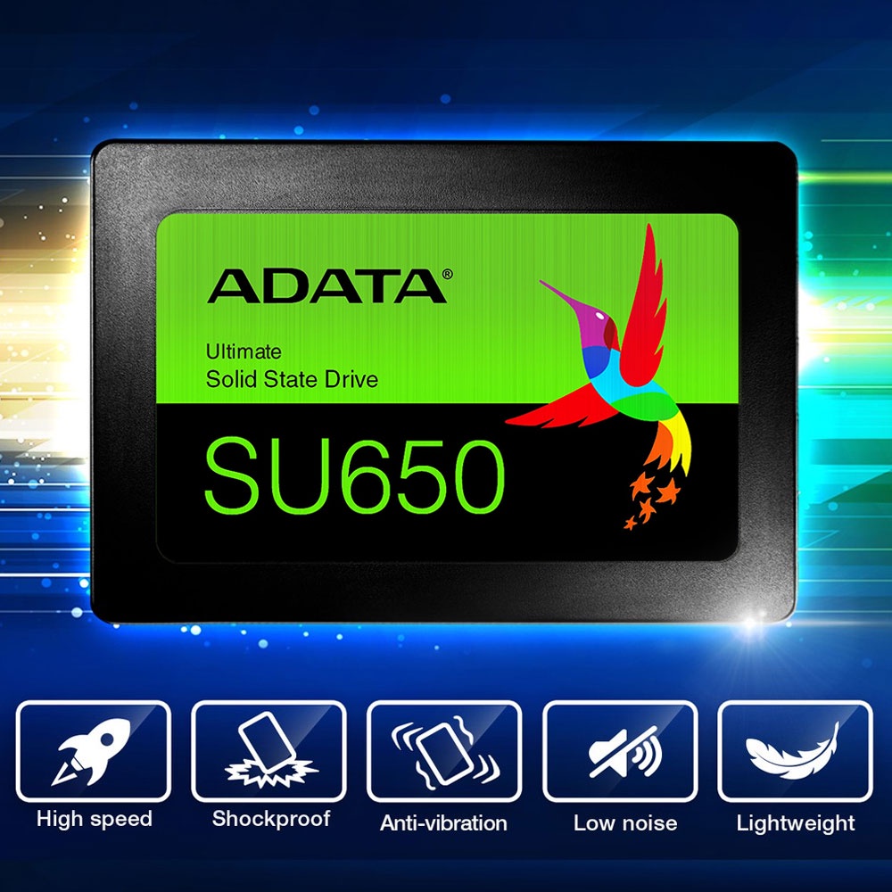 EasyPC Adata SU650 256GB/512GB SATA SSD| 3D NAND Flash