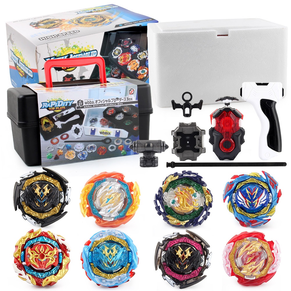 8pcs/Set Beyblade Burst DB Booster B187 B185 B180 Dynamite Belial.Nx.Vn ...