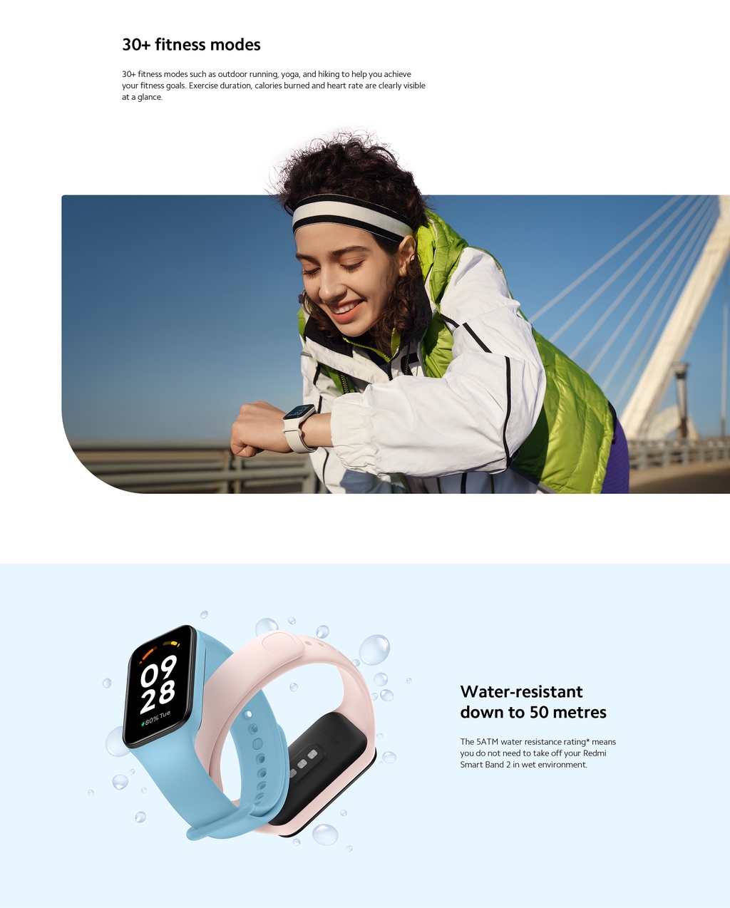 Xiaomi Redmi Smart Band 2 description image 4