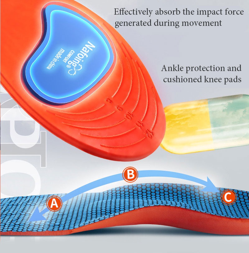Orthotic Insole Arch Support Flatfoot Running Insoles for Shoes Sole Orthopedic Insoles For Feet