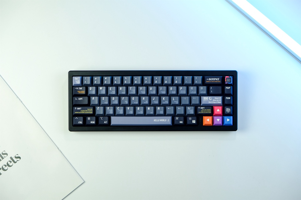 GMK Programmer Keycaps 129 Keys PBT Cherry Profile DYE-SUB Personalized ...