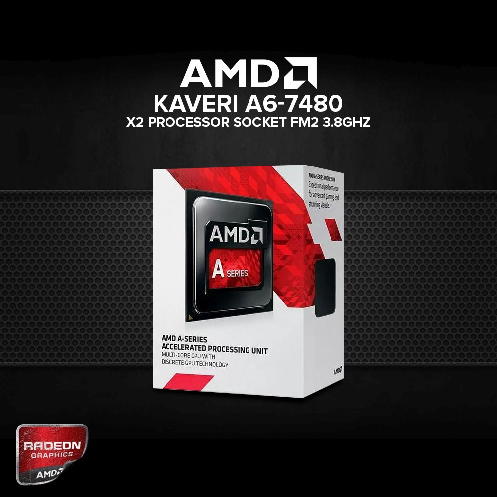 EasyPC | Amd Kaveri A6-7480 x2 Socket Fm2 3.8ghz Processor | Shopee ...