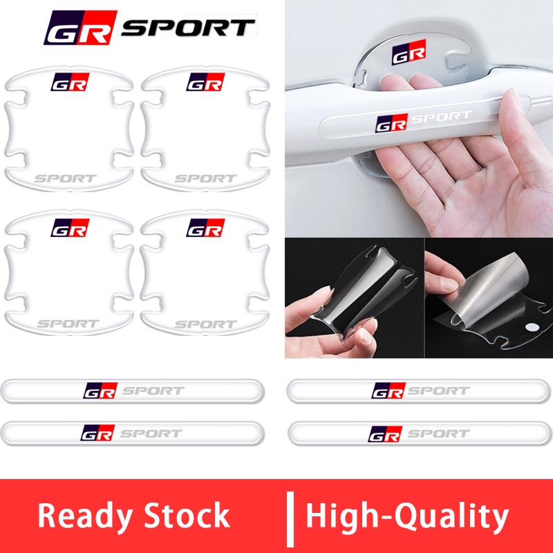 Car Door Handle Protector Stickers Transparent Inner Bowl Anti Scratch ...