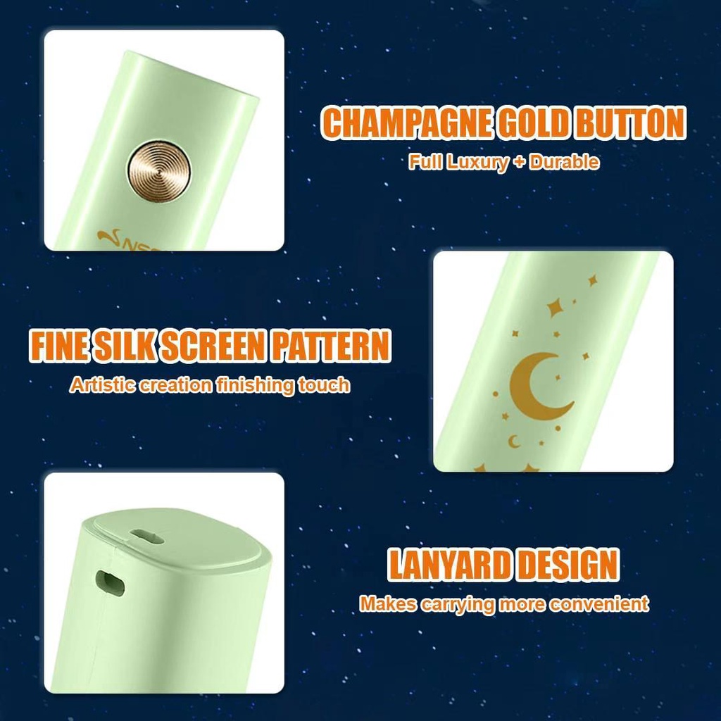 NSS Mini Flashlight Portable Outdoor USB Rechargeable LED Light Camping ...