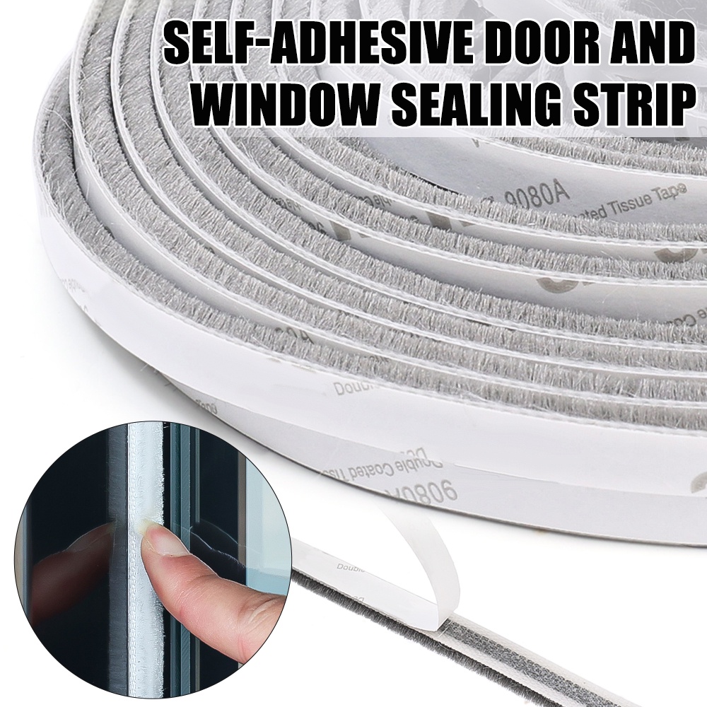 House Soundproofing Windproof Stronger Stickiness door sealing tape 5M ...