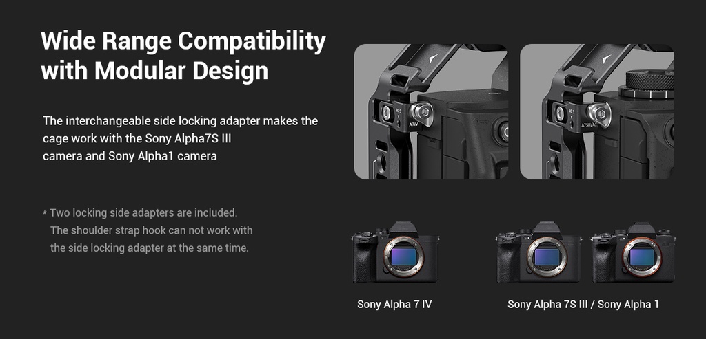 SmallRig Full Dslr Sony A7 IV a7m4 Camera Cage Rig for Sony Alpha 7 IV ...