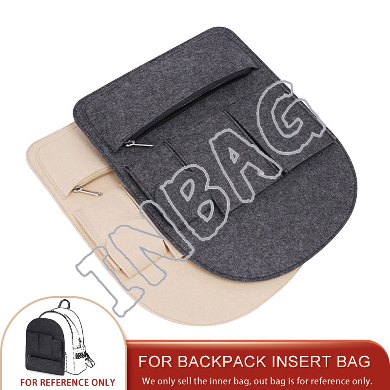 Felt Backpack Insert Organizer Storage Bag Universal Bag In Bag Men ...