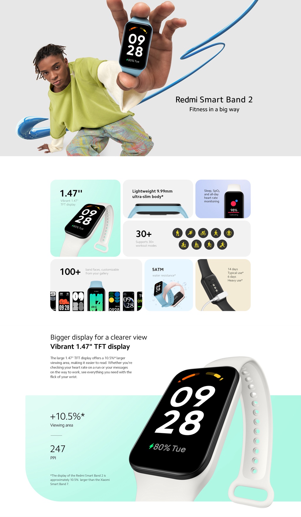 Xiaomi Redmi Smart Band 2 description image 2